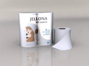 UUSI HUIPPULAATUINEN JELLONA WC-paperi 40 rullan säkki